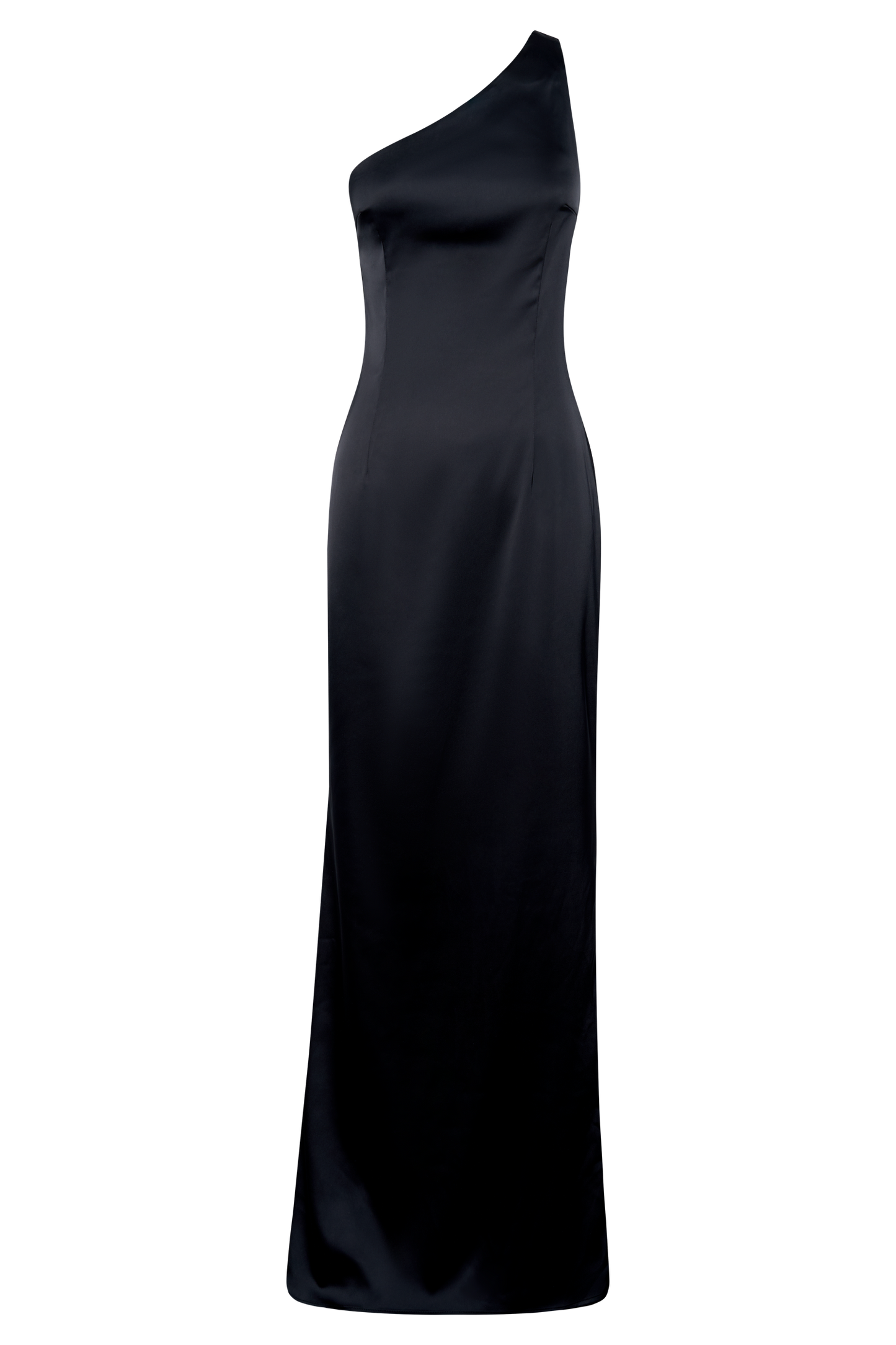 Harper Robe à une épaule - Noir