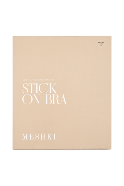 Stick It! Soutien-gorge adhésif sans bretelles - Marron