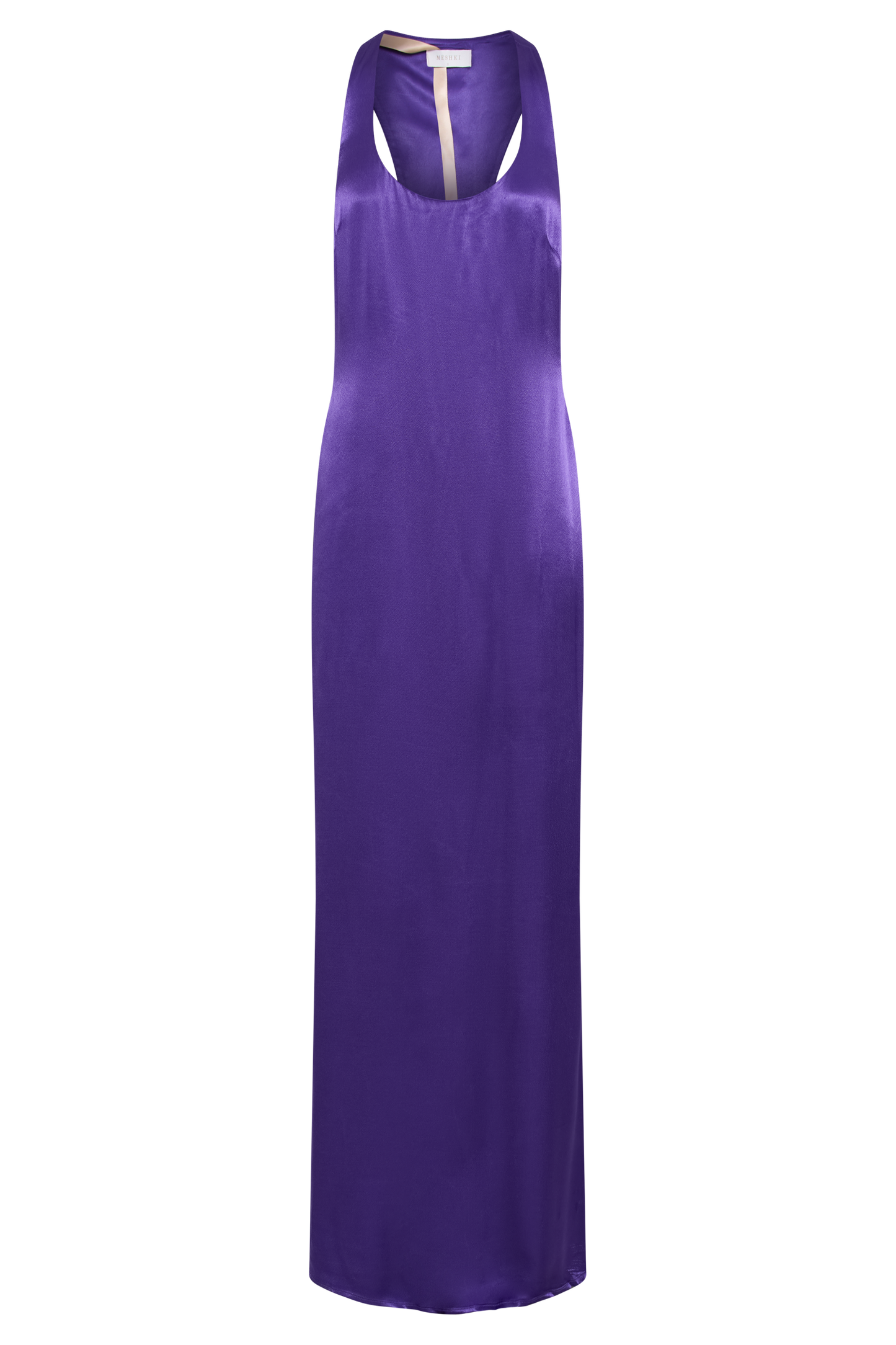 Robe Maxi Jacquelyn à dos nageur - Violet foncé