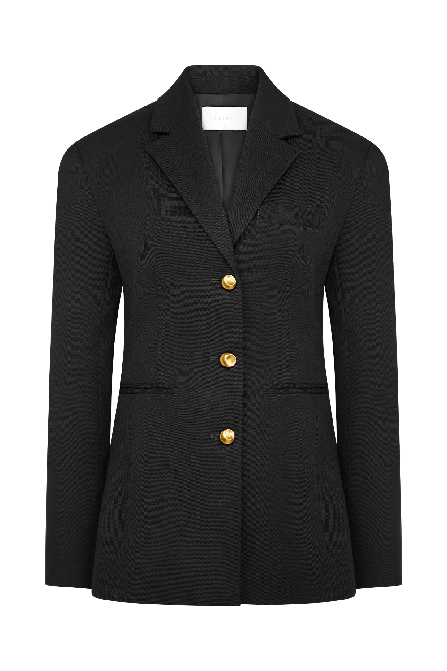 Blazer à taille ajustée Bellamy - Noir
