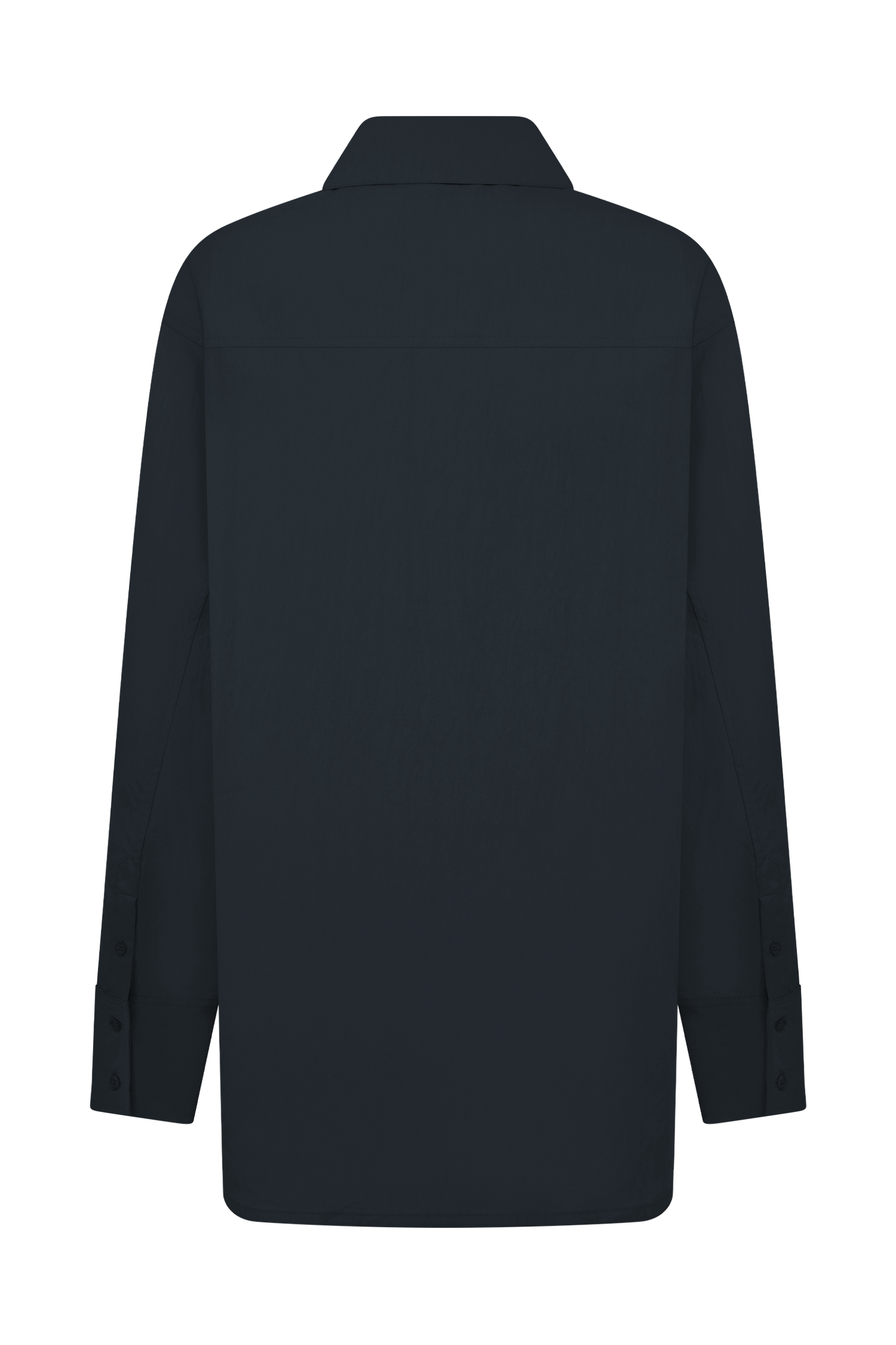 Chemise oversize en coton Campbell - Bleu marine
