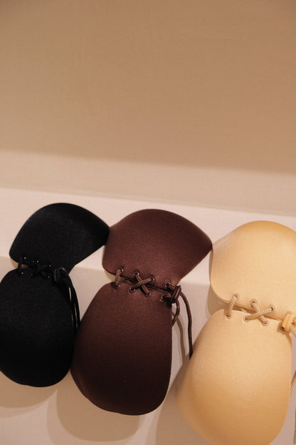 Stick It! Soutien-gorge adhésif sans bretelles - Marron