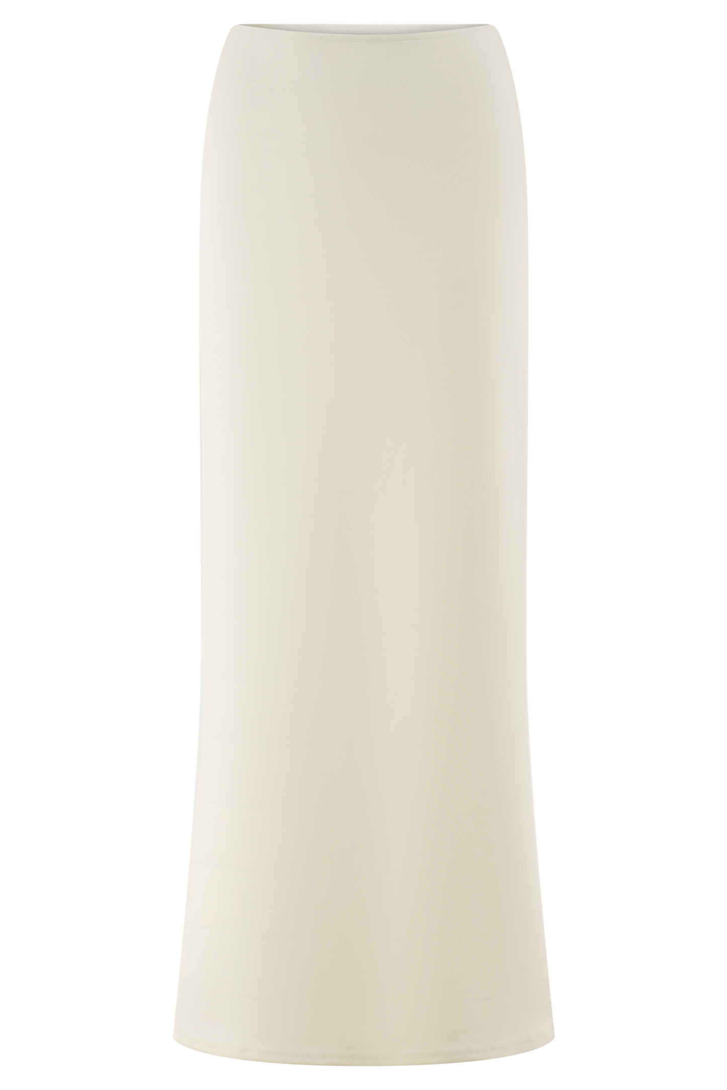 Jupe Maxi Eris en Jersey Scuba - Ivoire