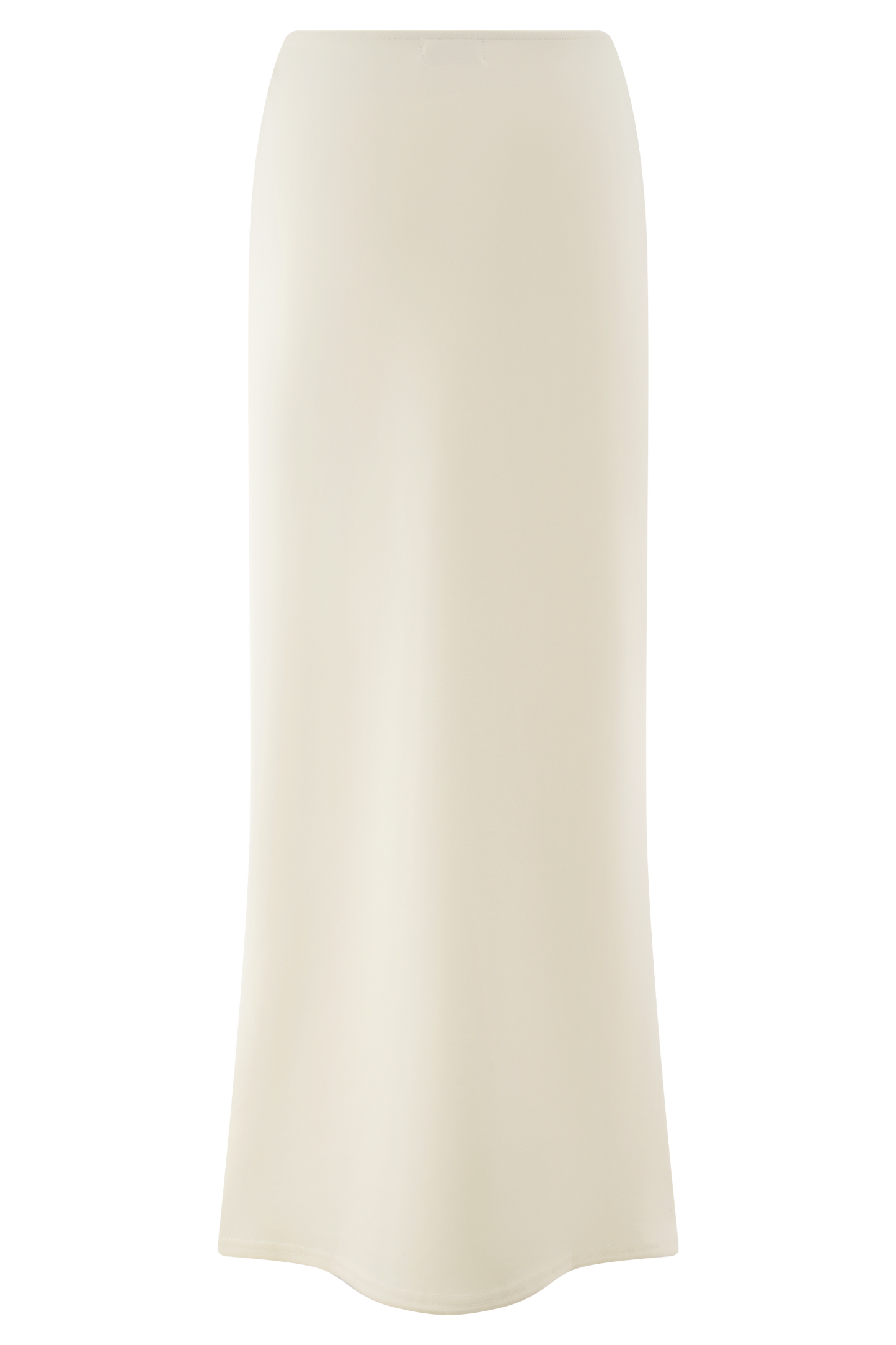Jupe Maxi Eris en Jersey Scuba - Ivoire