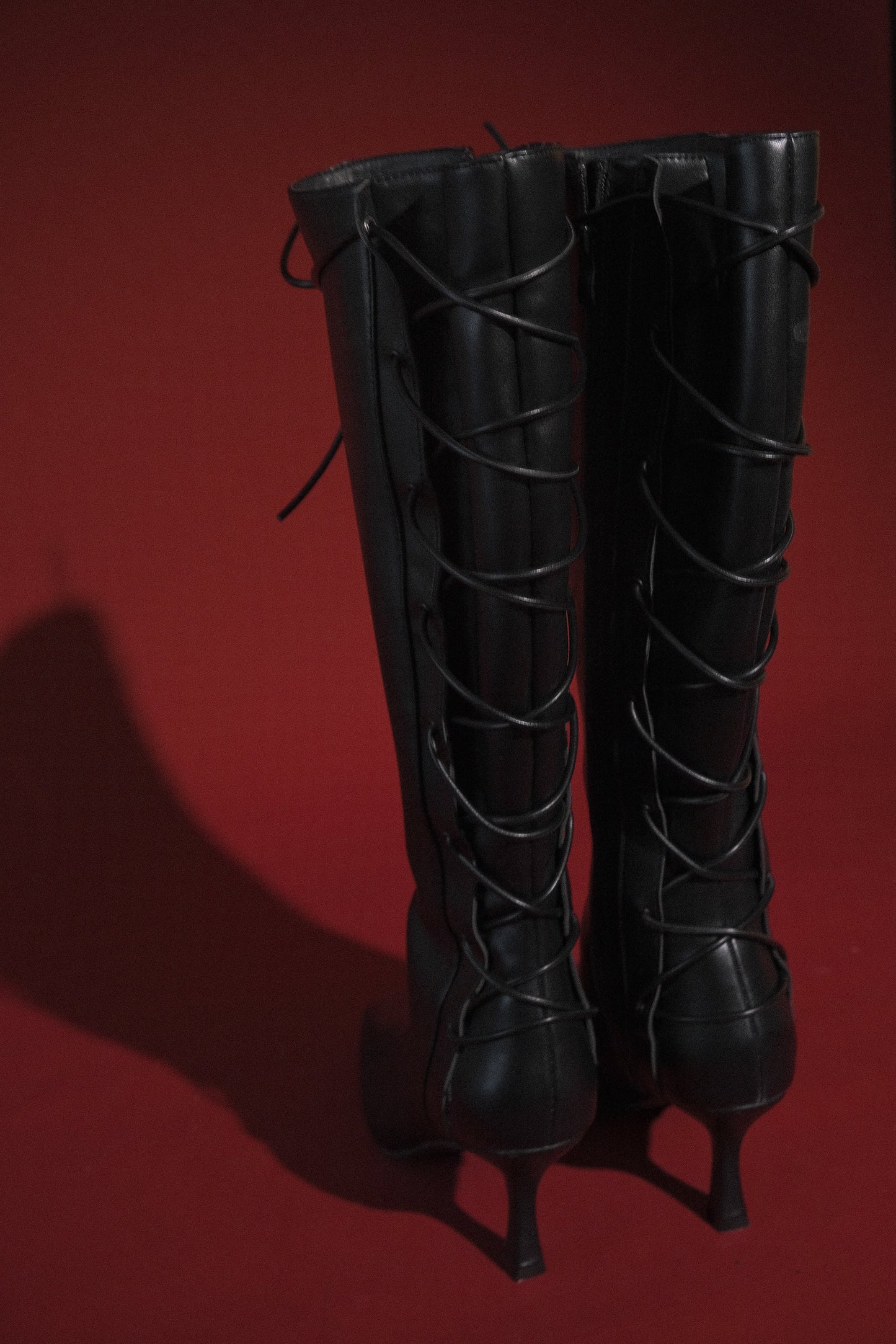 Bottes à lacets Nevaeh - Noir