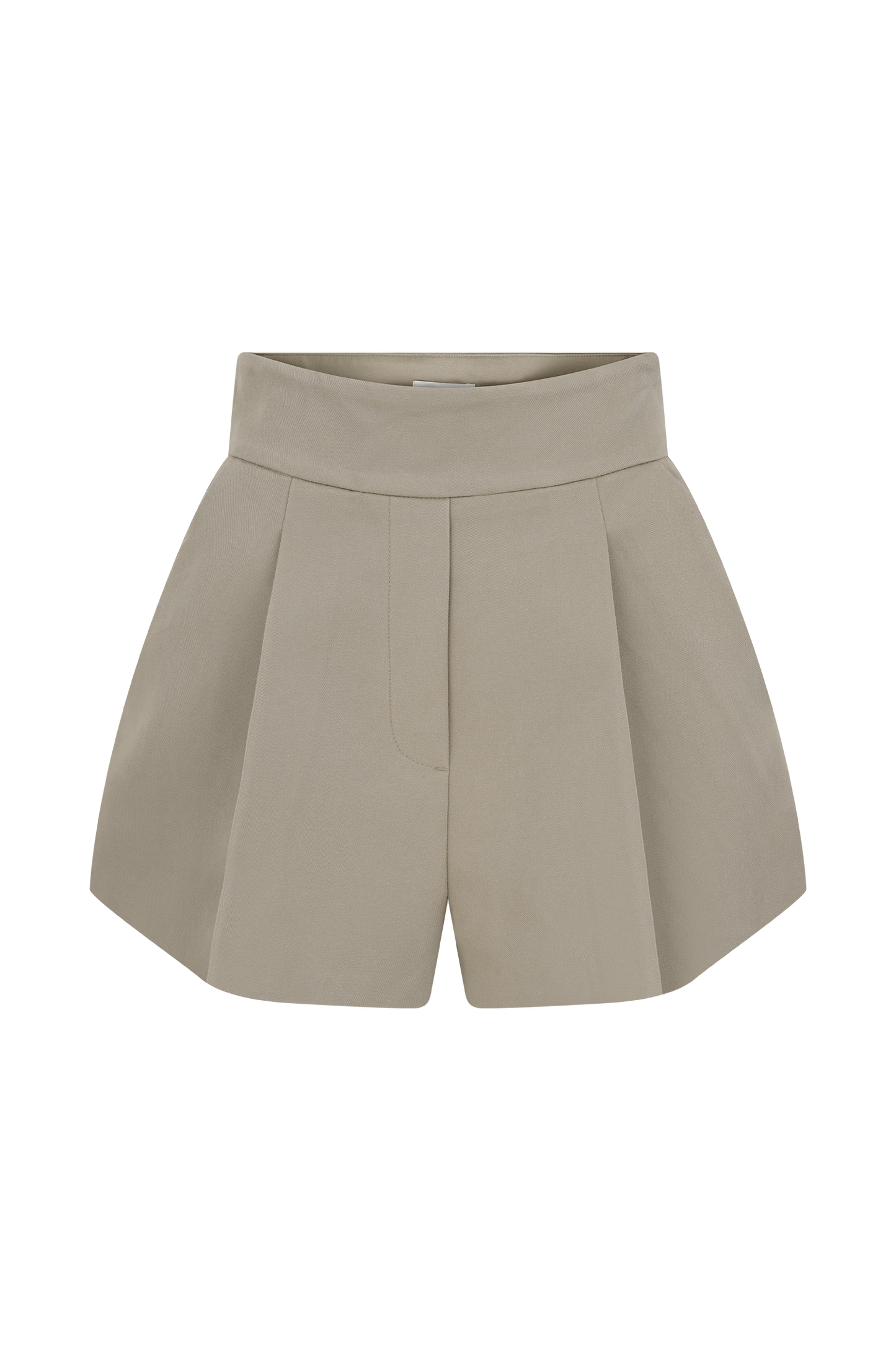 Short taille haute Alden - Gris perle