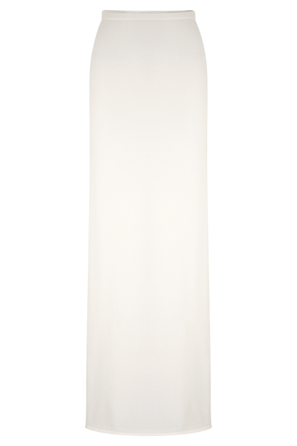 Jupe Maxi Tricot Alejandra - Blanche