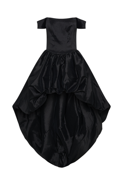 Robe Maxi Bulle Amelia - Noire