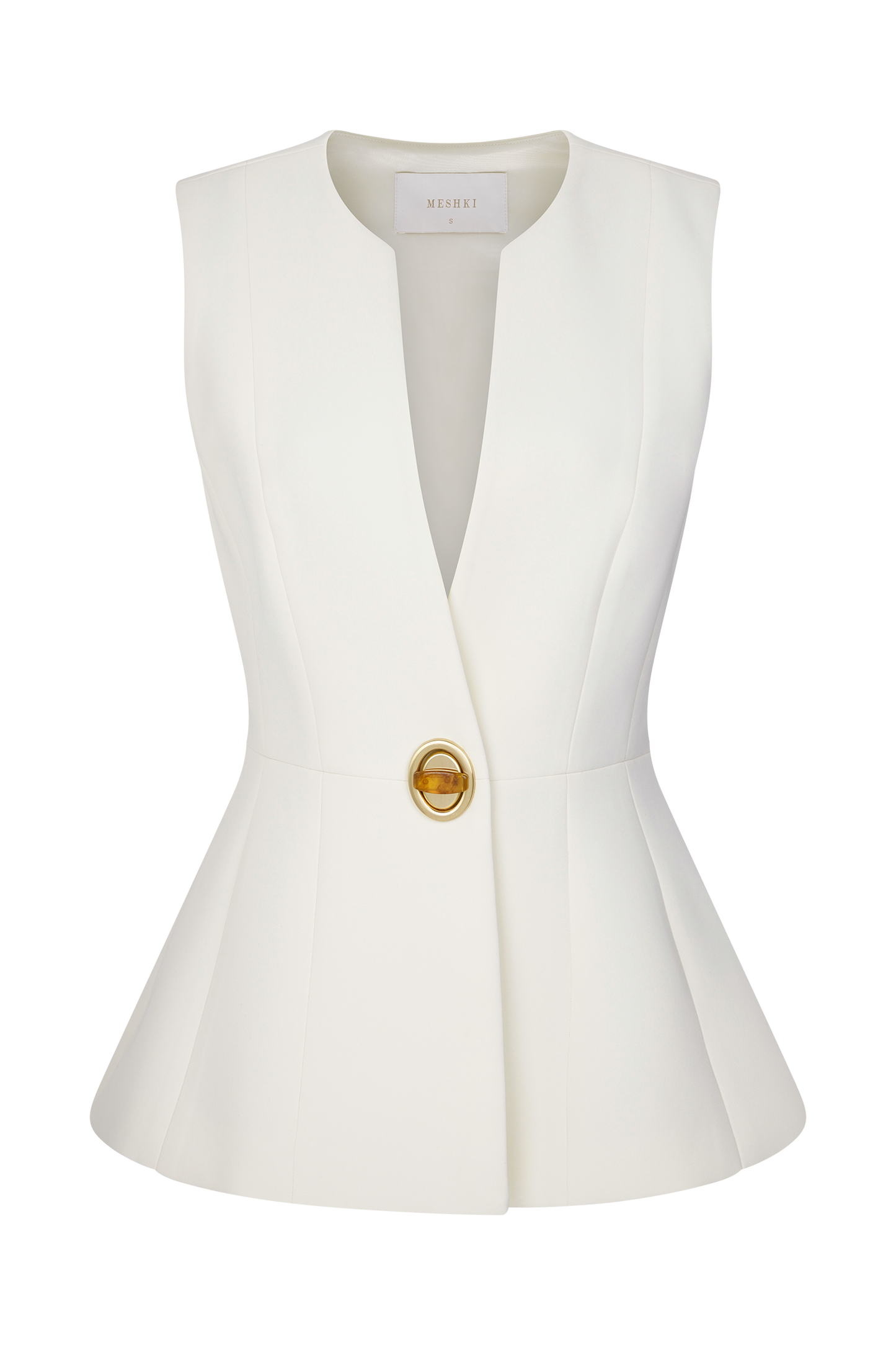 Gilet de tailleur Angelie - Ivoire