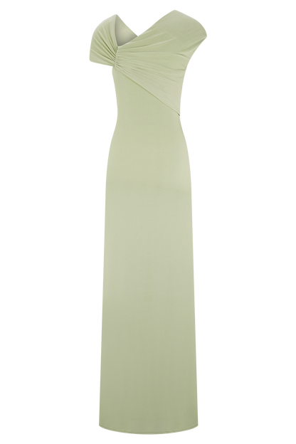 Robe Maxi Asymétrique et Étroite Ashford - SAGE