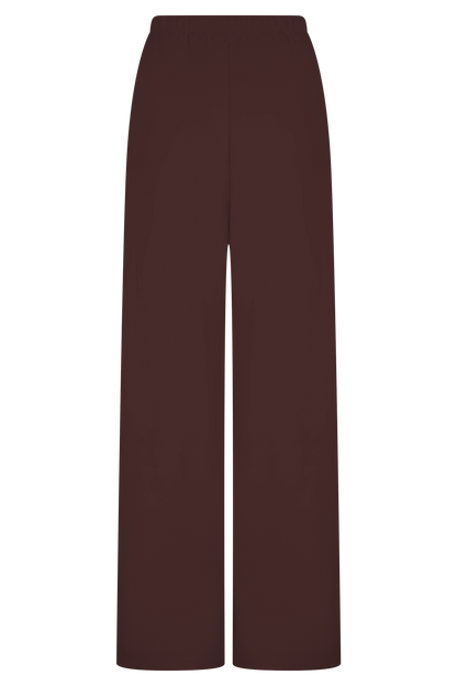 Jogging droit August - Chocolat