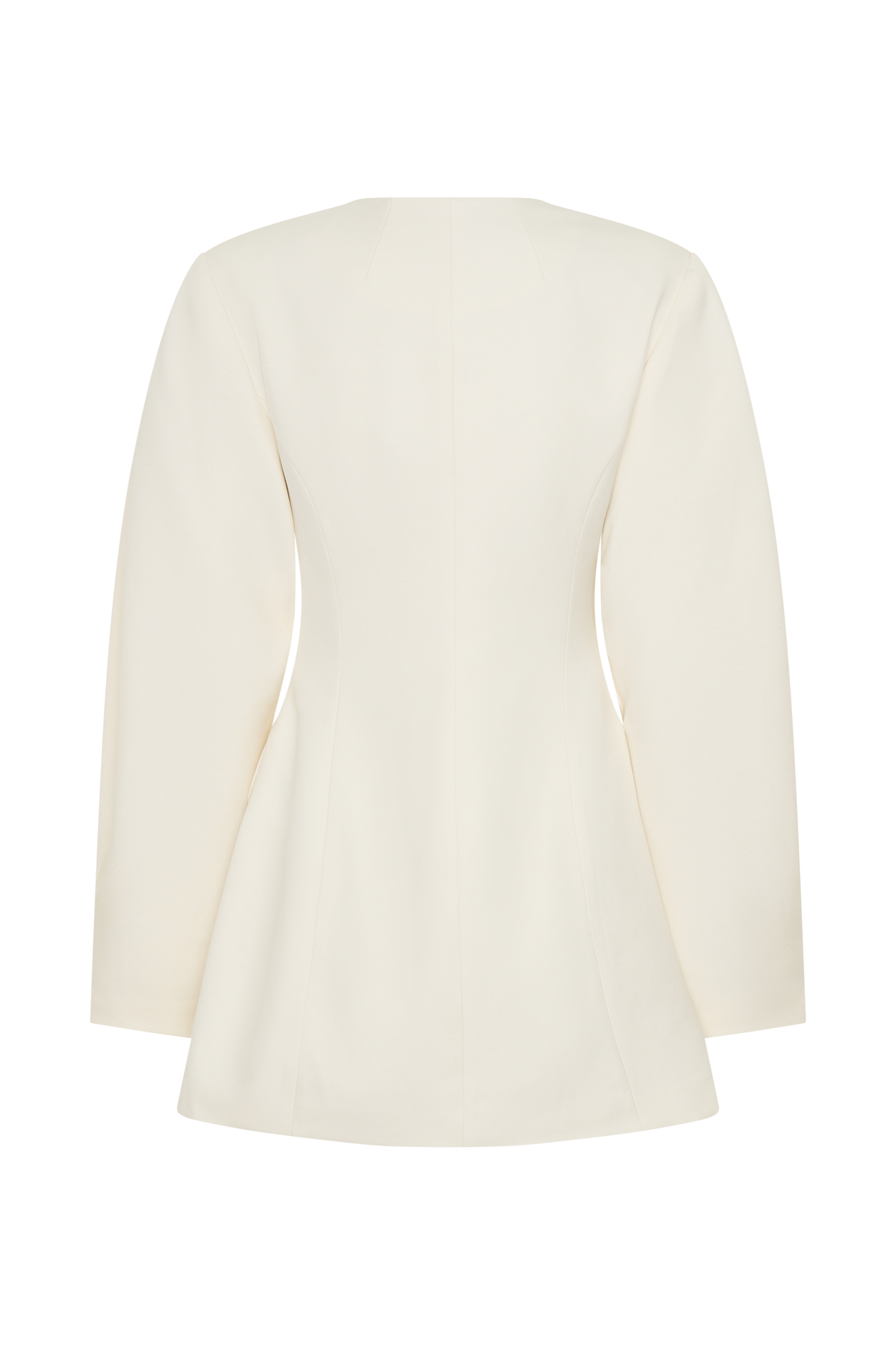 Mini-robe blazer Beatrice - Ivoire