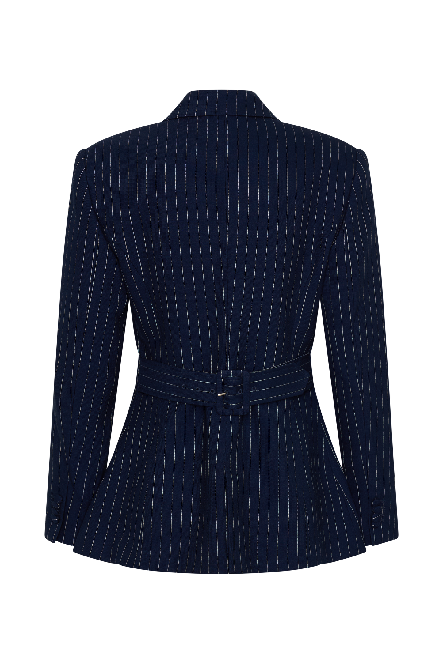 Blazer à taille ajustée Bellamy - Rayures bleu marine