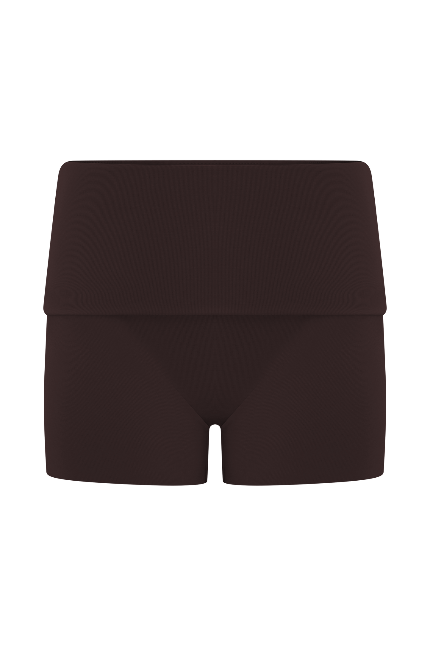 Shorts Birdie à rabat - Chocolat