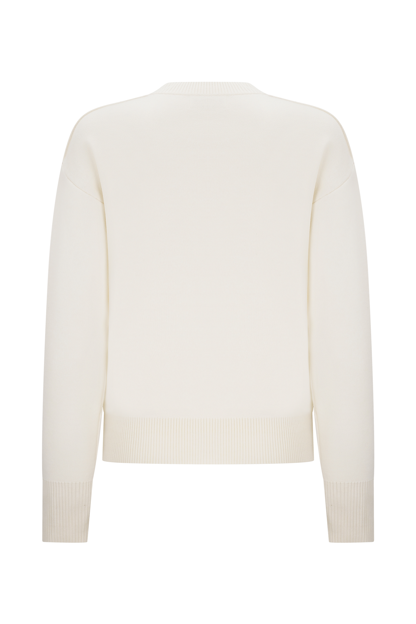 Pull en Tricot Confortable Braxton - Ivoire
