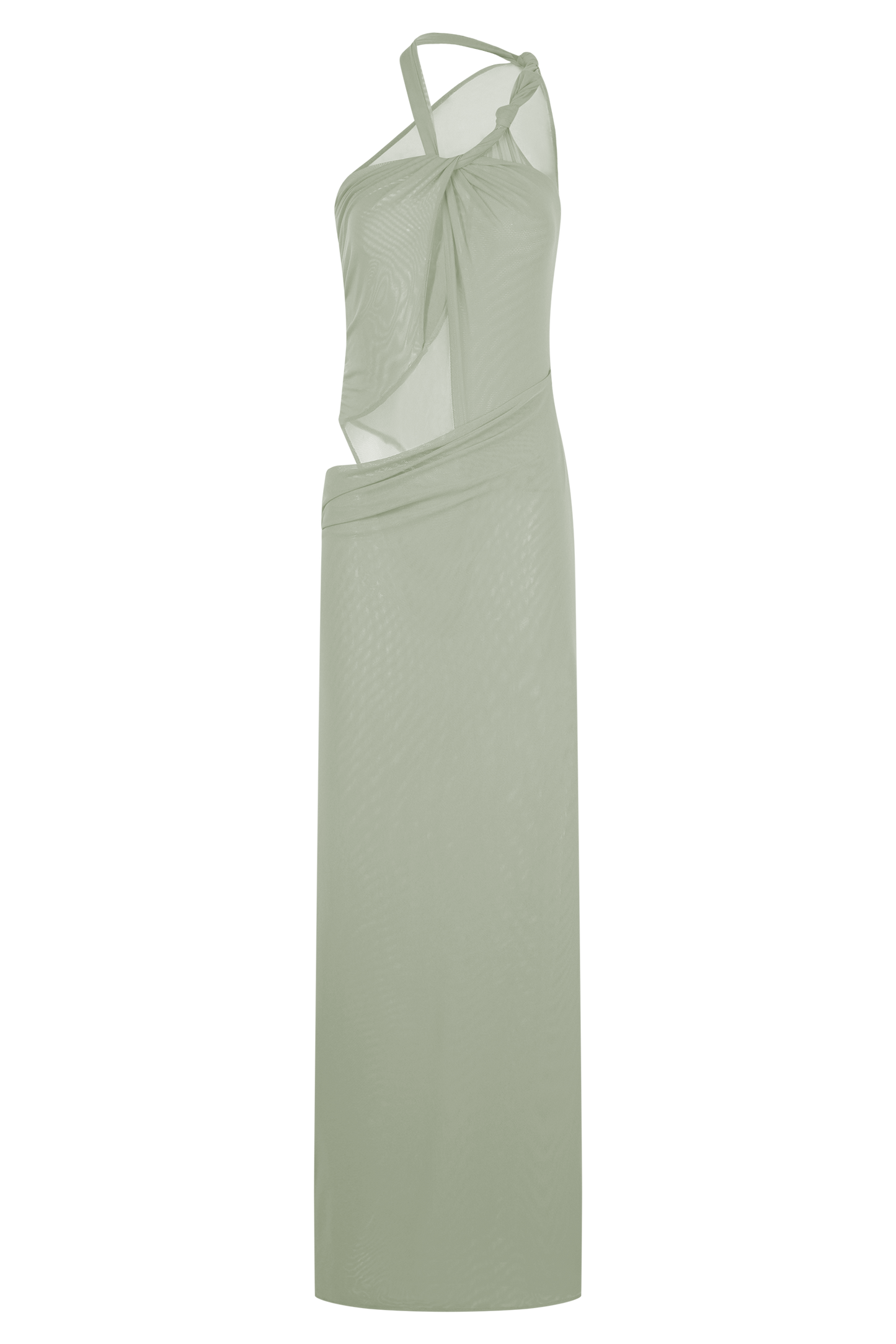 Robe Maxi en Maille à Nœuds Edwina - Sève
