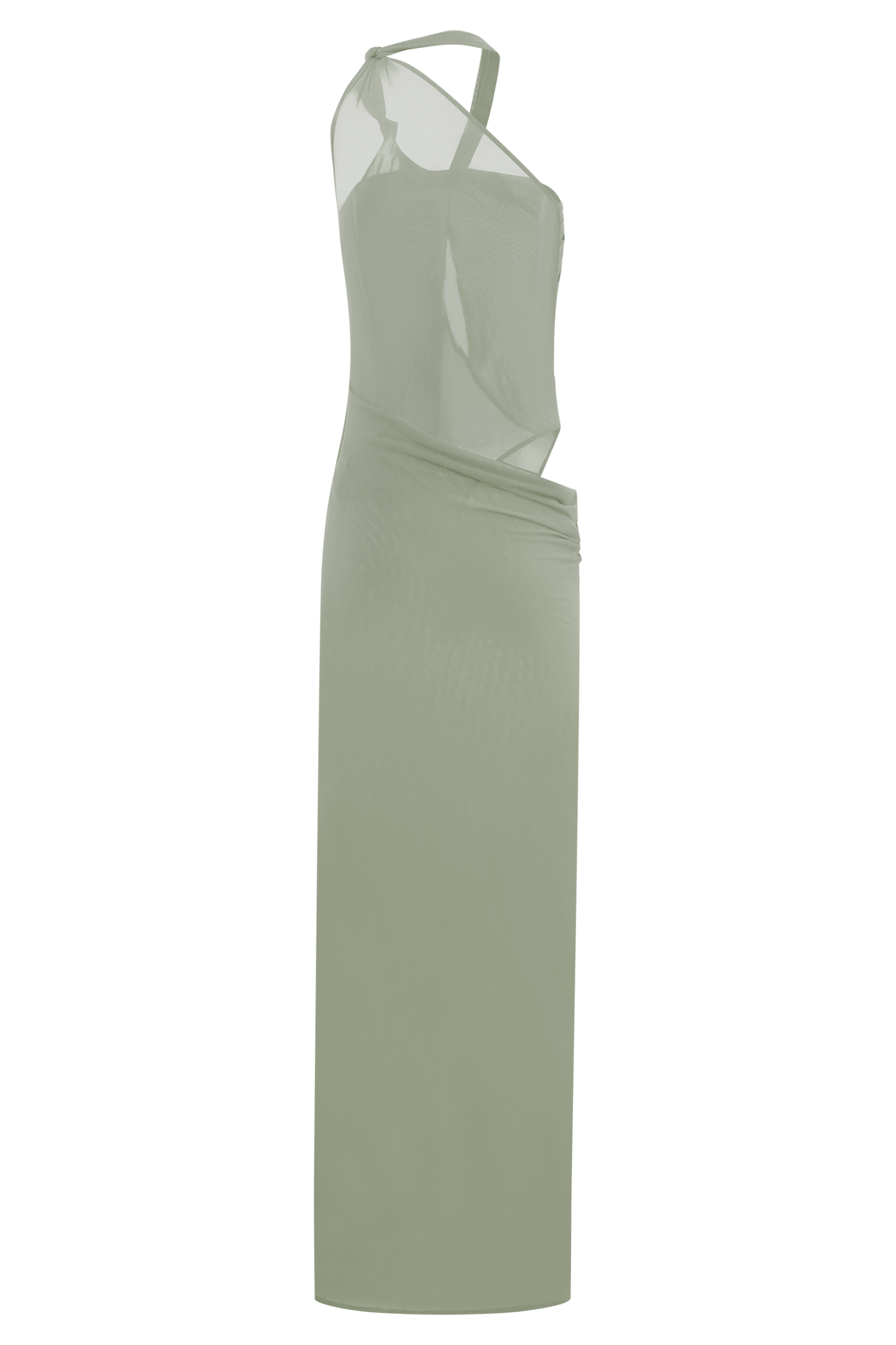 Robe Maxi en Maille à Nœuds Edwina - Sève