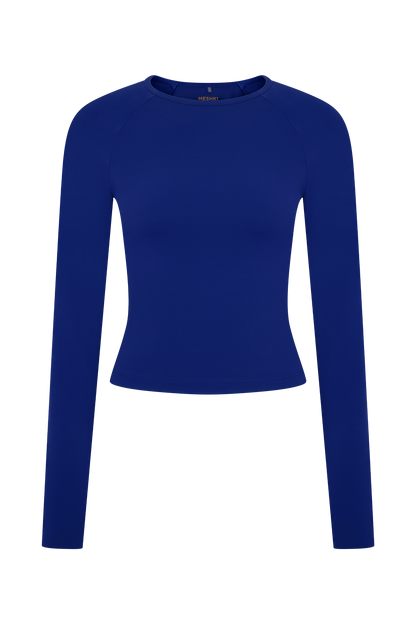 Top de sport à manches longues Eliana - Cobalt