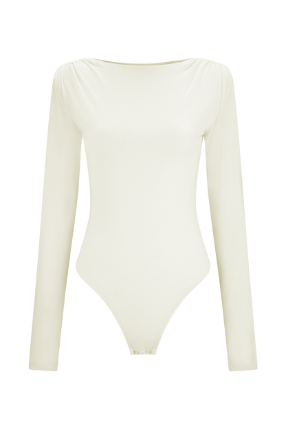Bodys Elsie avec épaulettes - Ivoire