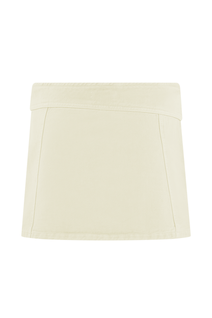 Short-jupe en jean Fallon - Micro Mini - Lavage effet pierre