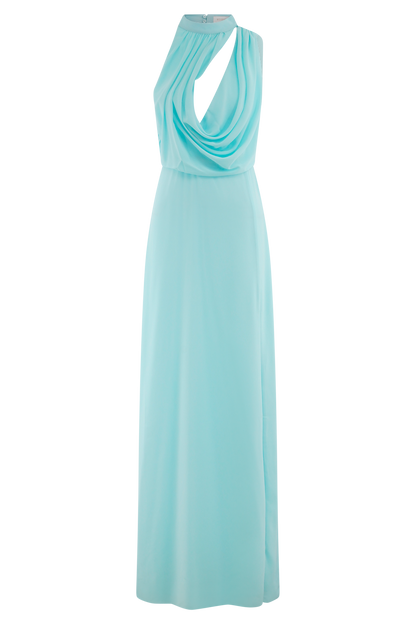 Robe Maxi Galia à Col Rond - Lagoon