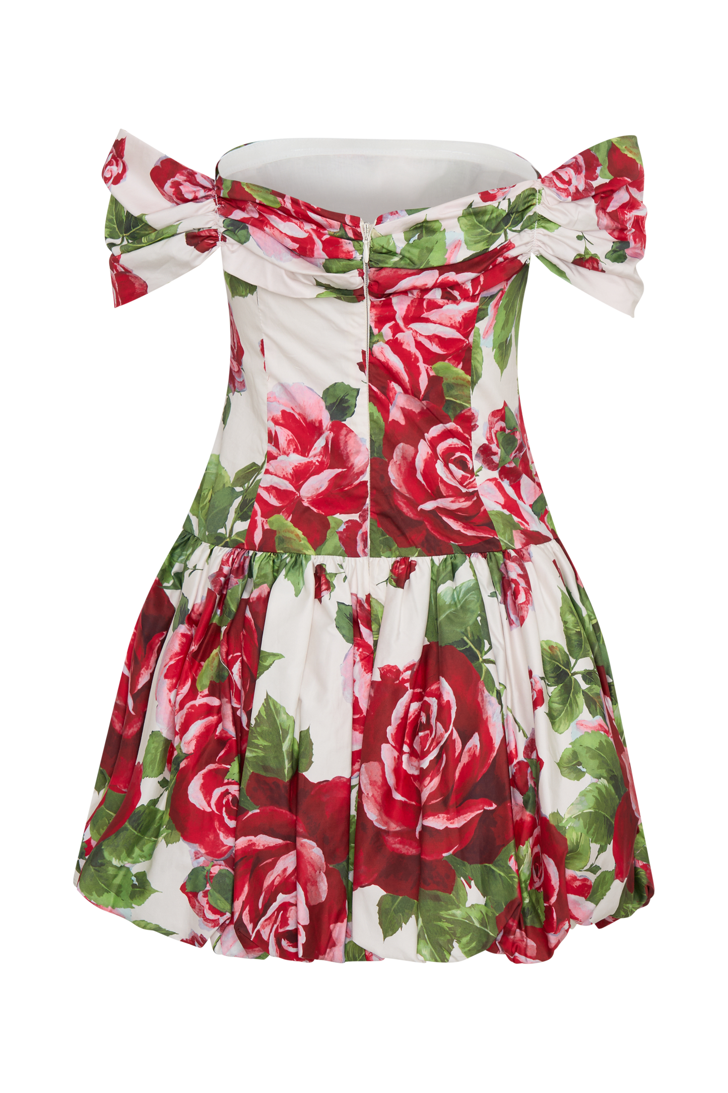 Mini-robe Giovanna à épaules dénudées - Imprimé Sonia Rose