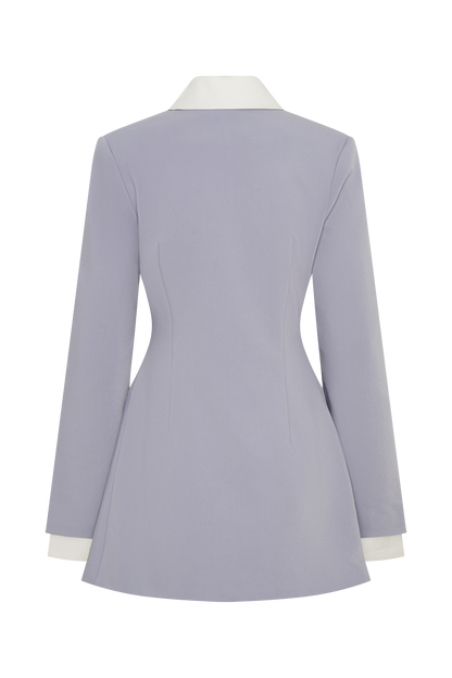 Mini-robe tailleur Gretchen - Gris