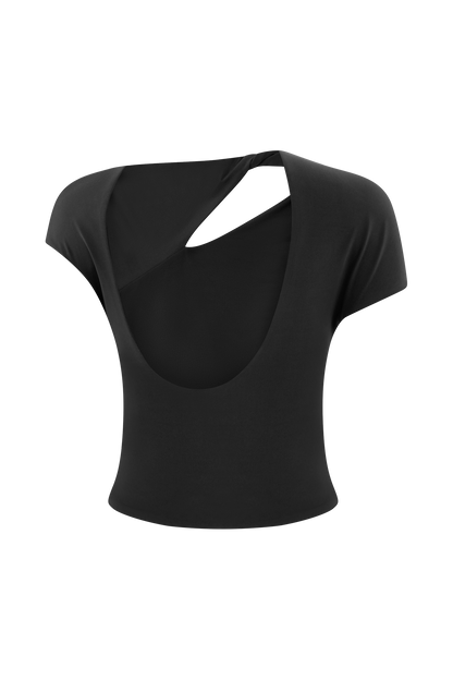 Haut de bain à torsades Slinky de Haven - Noir