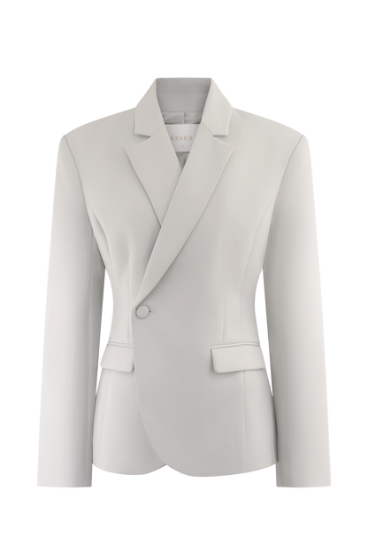 Blazer de costume à taille ajustée Jameson - Sureau clair