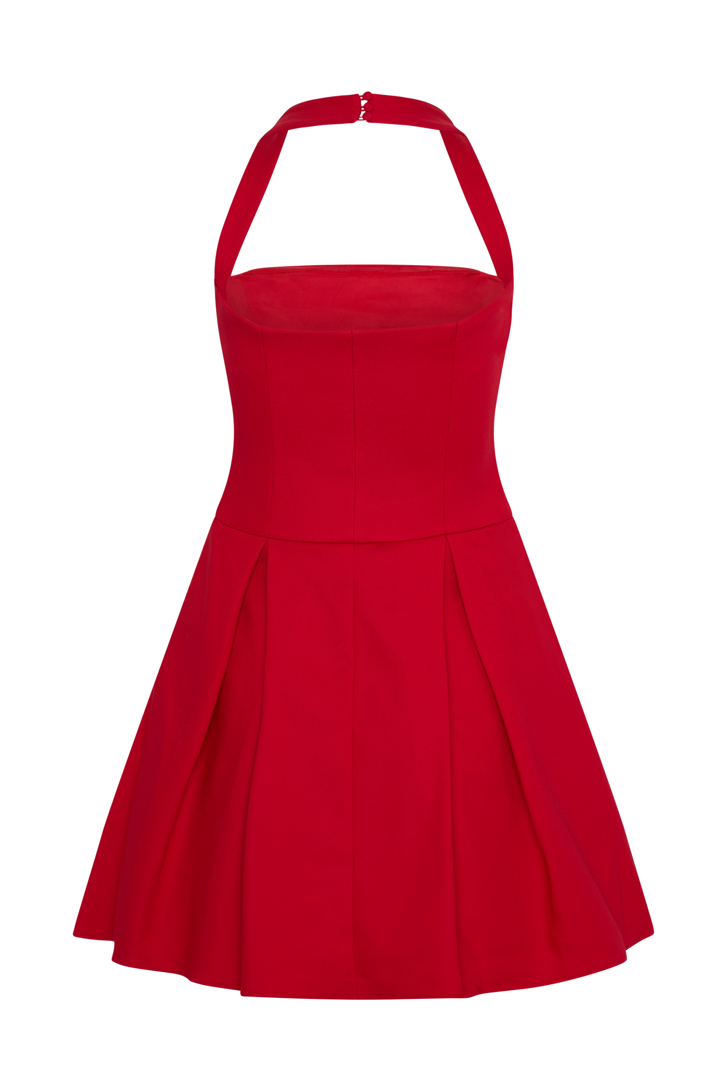Mini-robe Julia Halter - Rouge