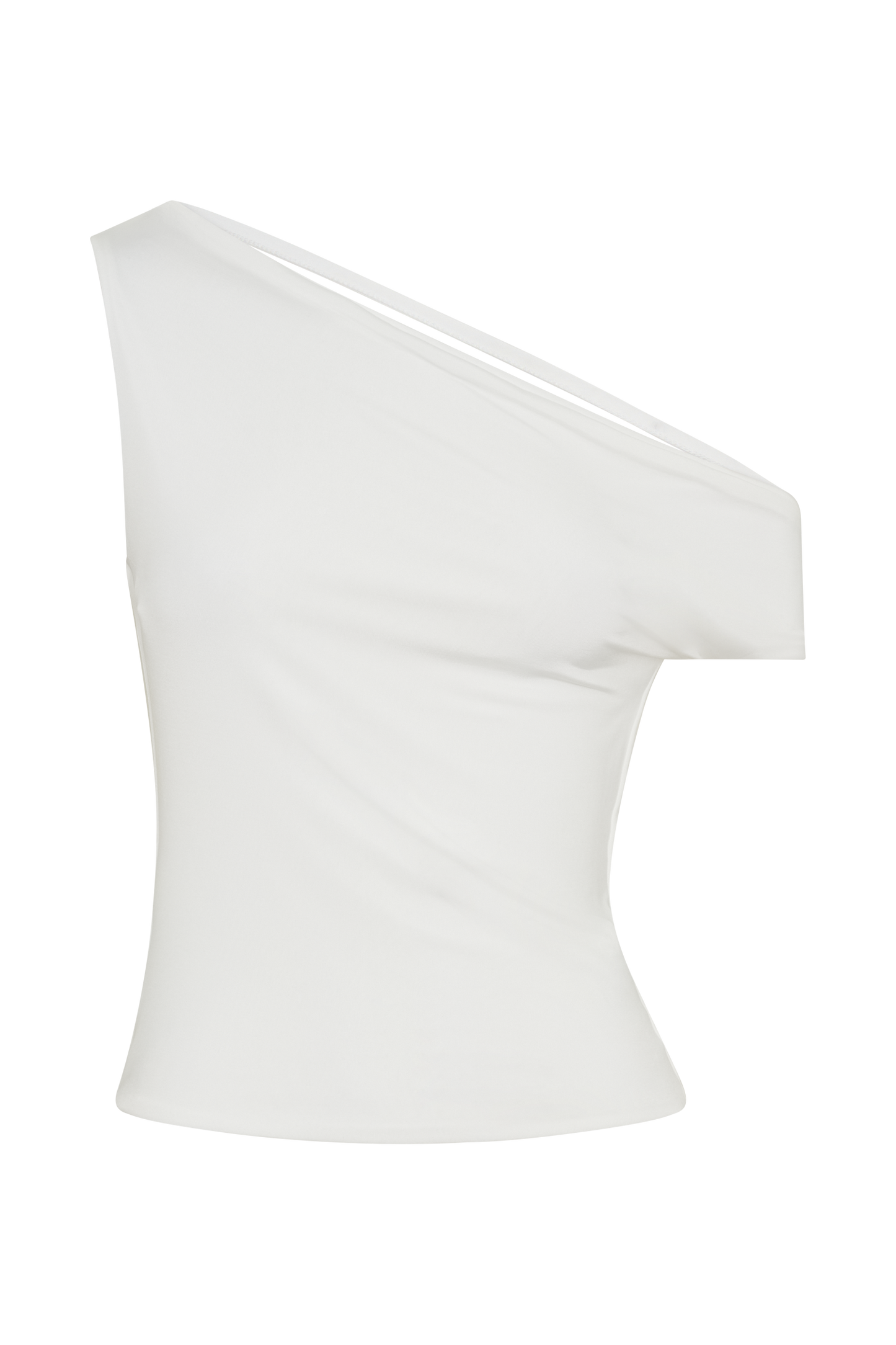 Top décolleté épaules dénudées Kacey Slinky - Blanc