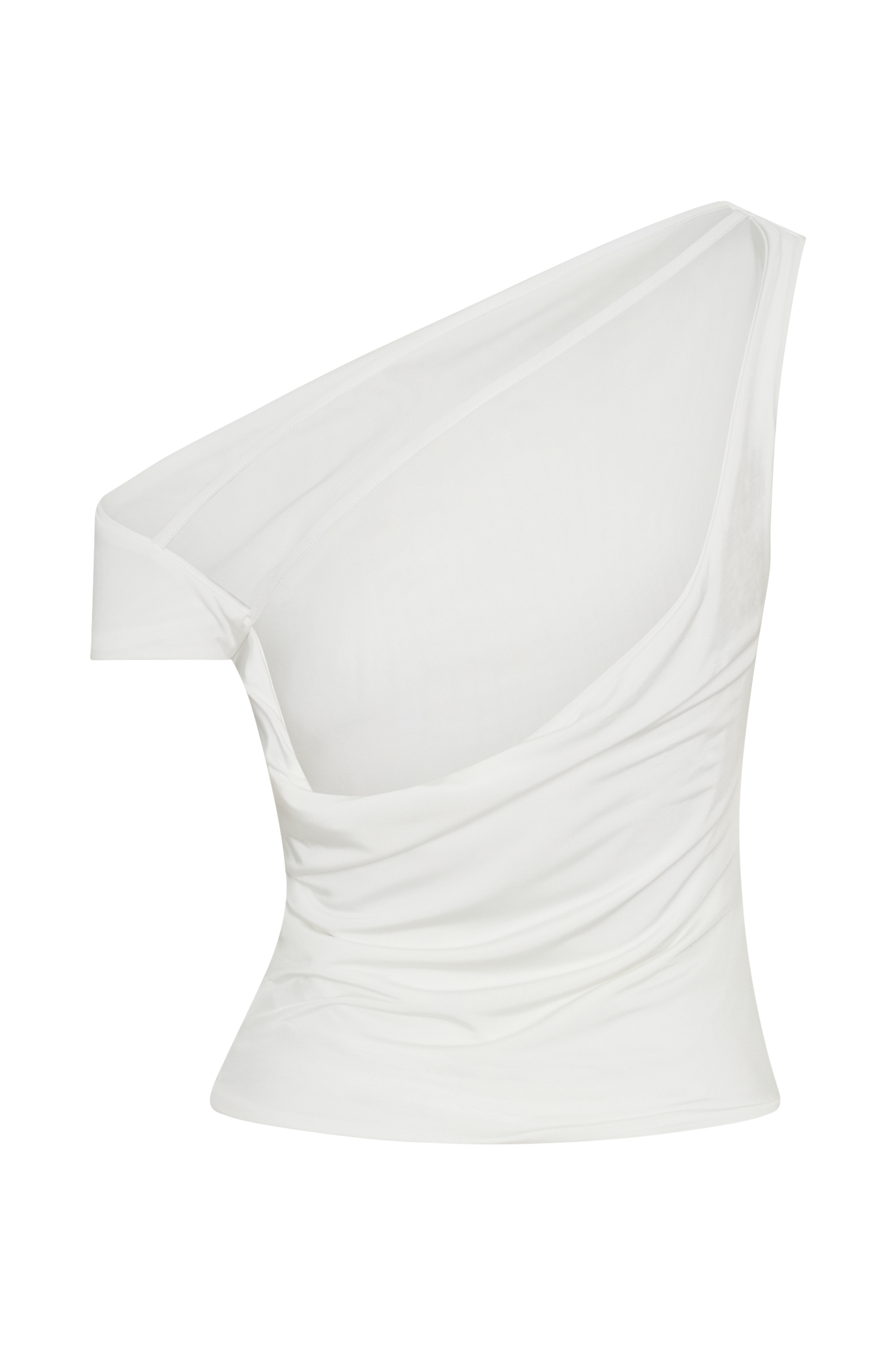 Top décolleté épaules dénudées Kacey Slinky - Blanc