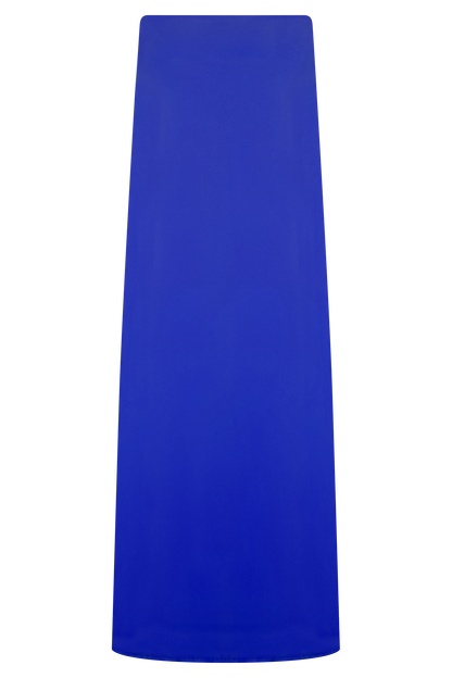 Jupe Maxi en Chiffon Katalina - Bleu Cobalt