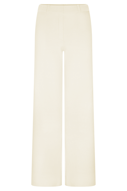 Pantalon Lauren en Tricot - Ivoire