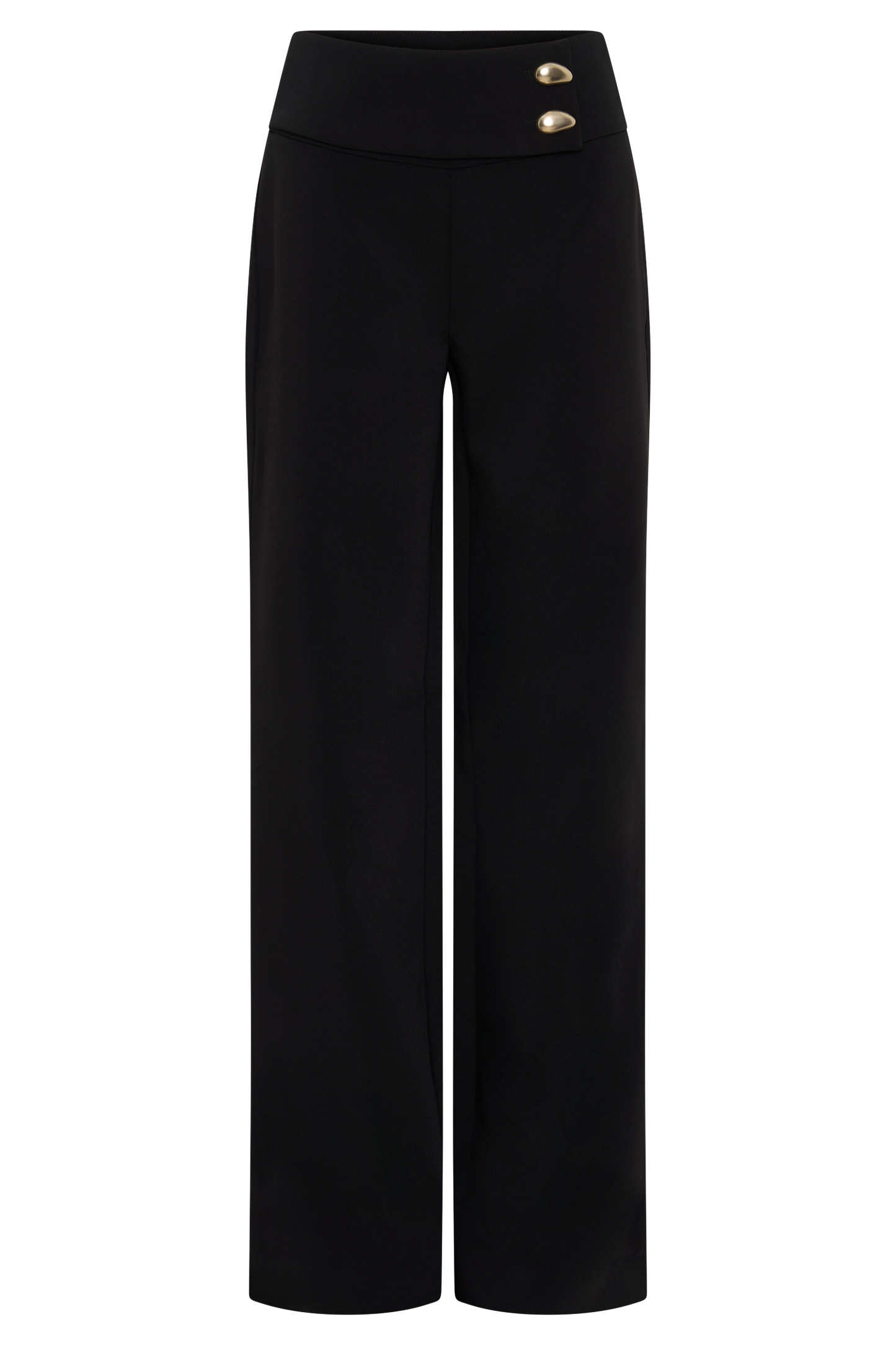 Pantalon tailleur droit Lindie - Noir