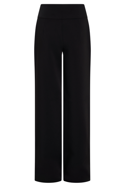 Pantalon tailleur droit Lindie - Noir