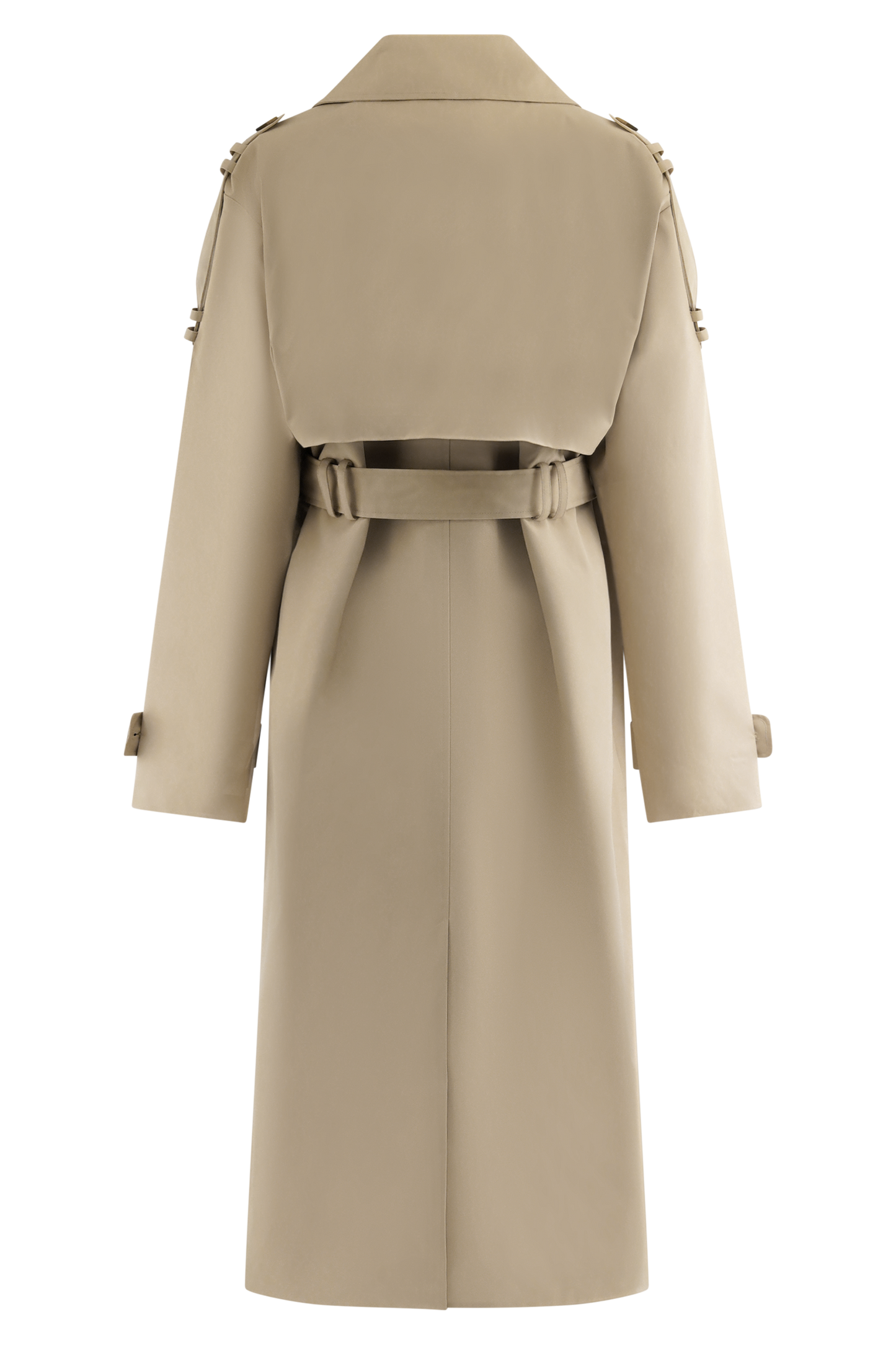 Manteau-tranchée Lois en twill - Camel