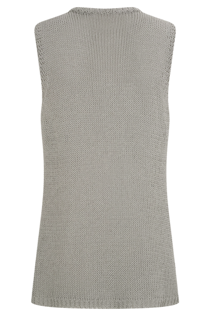 Top en Tricot Malani avec Fentes Métalliques - SAGE