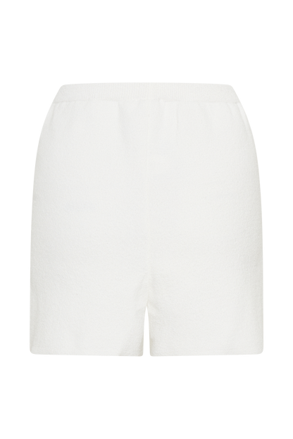 Shorts en tricot Malika - Blanc