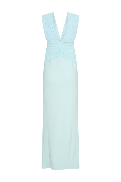 Robe Maxi Monique - Bleu Glace