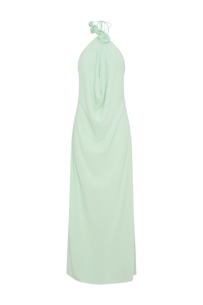 Robe Maxi à Col Chandail Rosalia - SAGE