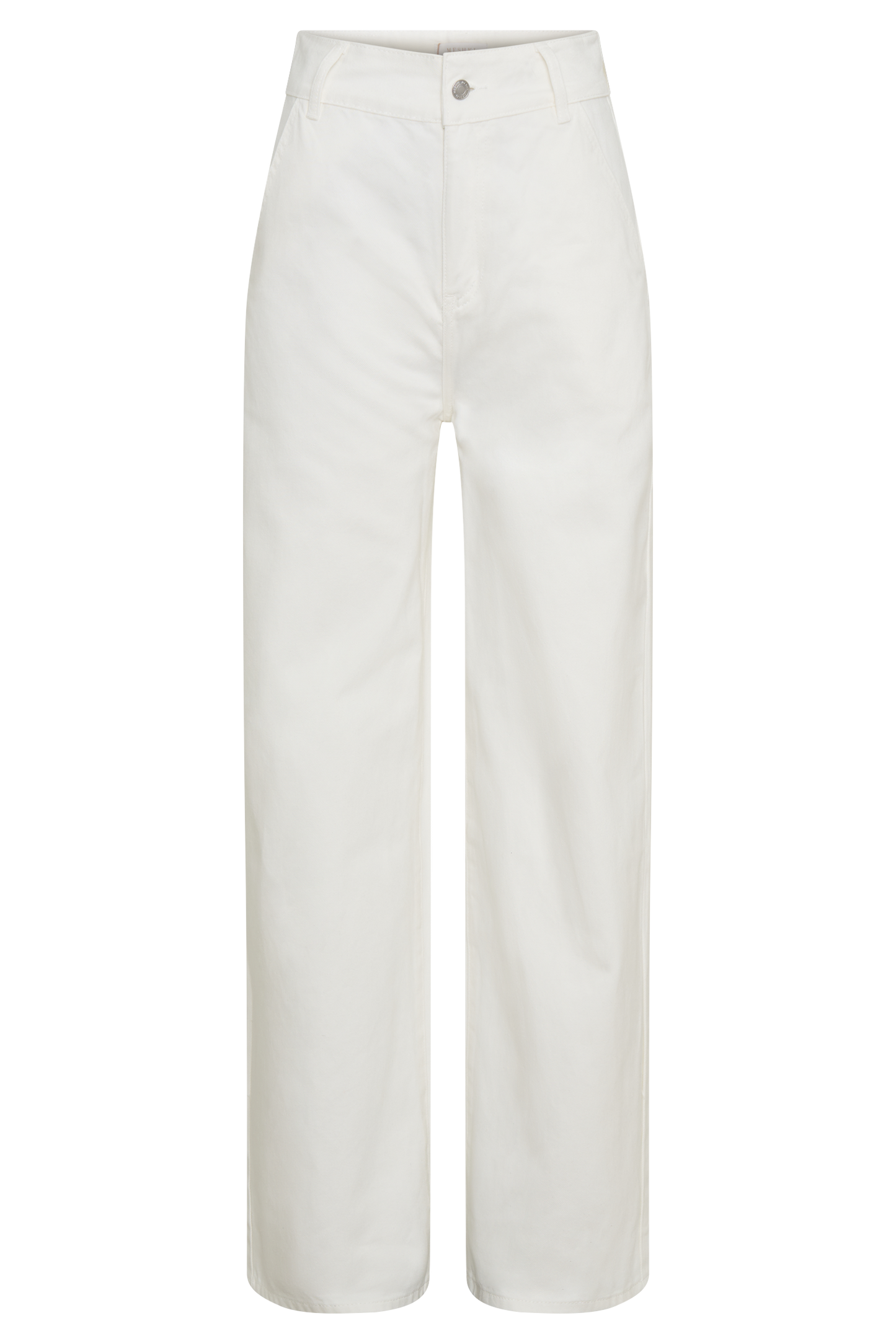Jeans taille haute à jambes larges Roxy - Blanc