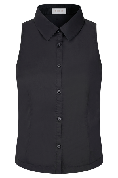 Halter sans manches Selene - Noir