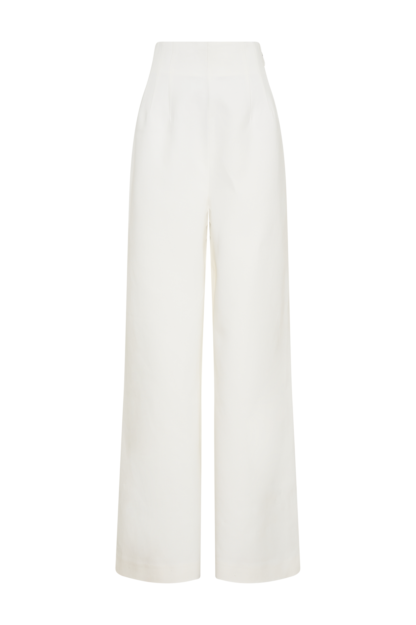 Pantalon Silas taille haute - Blanc