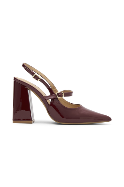 Talons pointés Valerie - Rouge