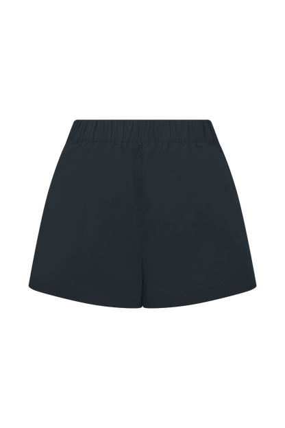 Shorts décontractés en coton Johanna - Bleu marine