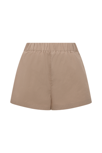 Shorts décontractés en coton Johanna - Sable
