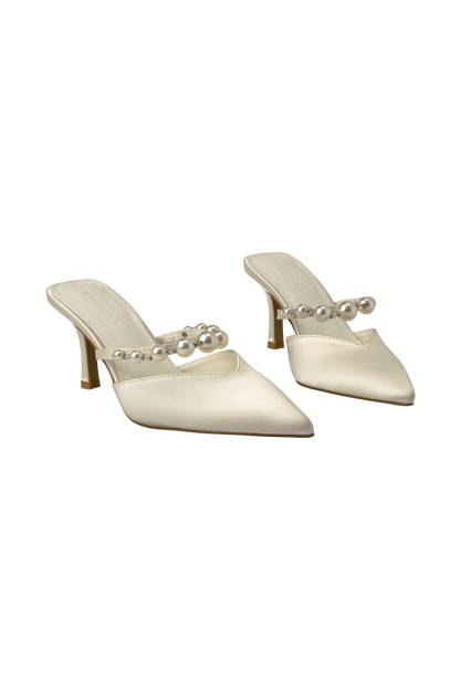 Karla Pearl Mule - Ivoire