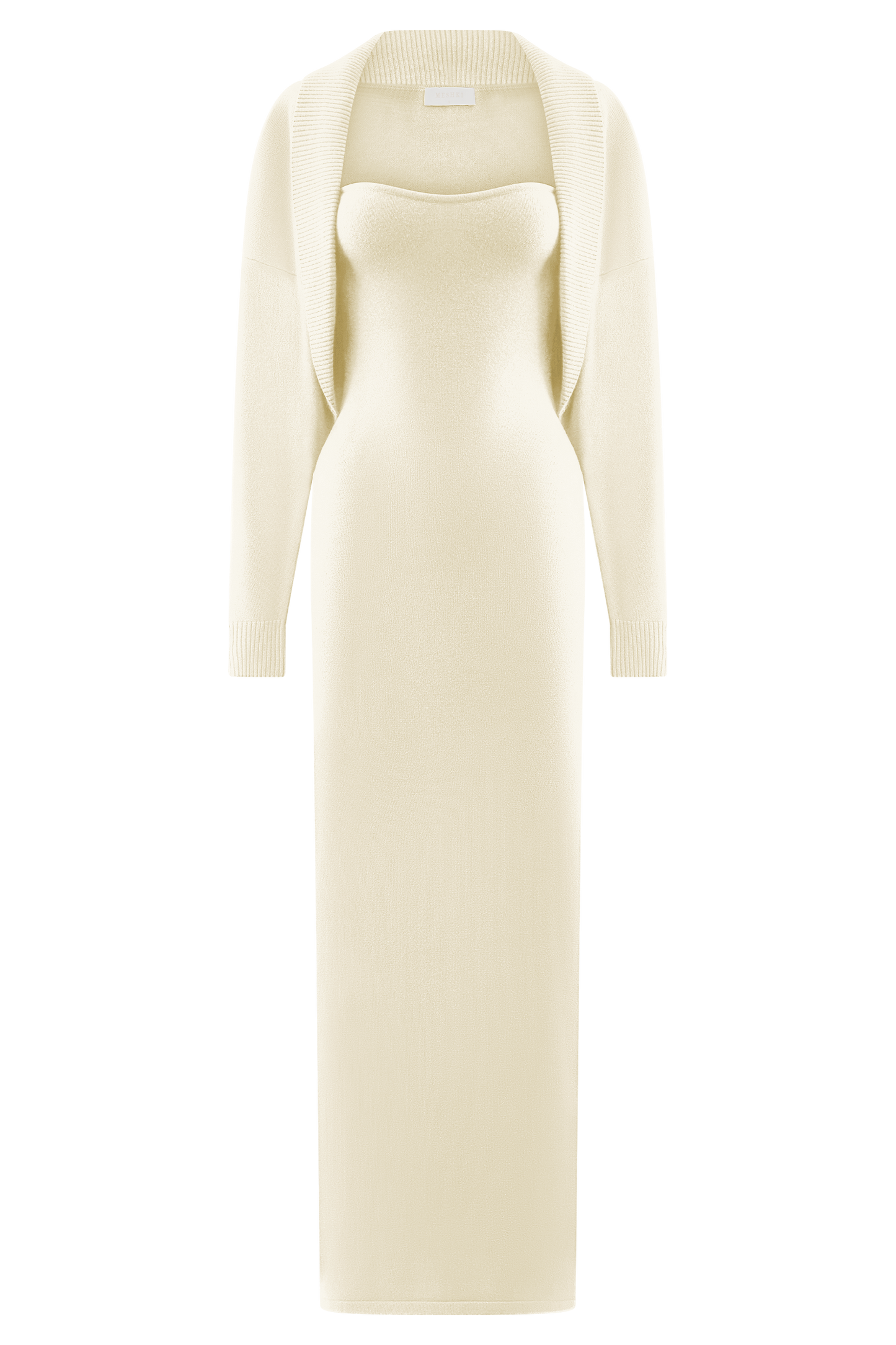 Robe Maxi Tricot Kingston - Ivoire