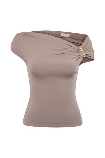Top Kinsley Slinky avec accessoires - Taupe